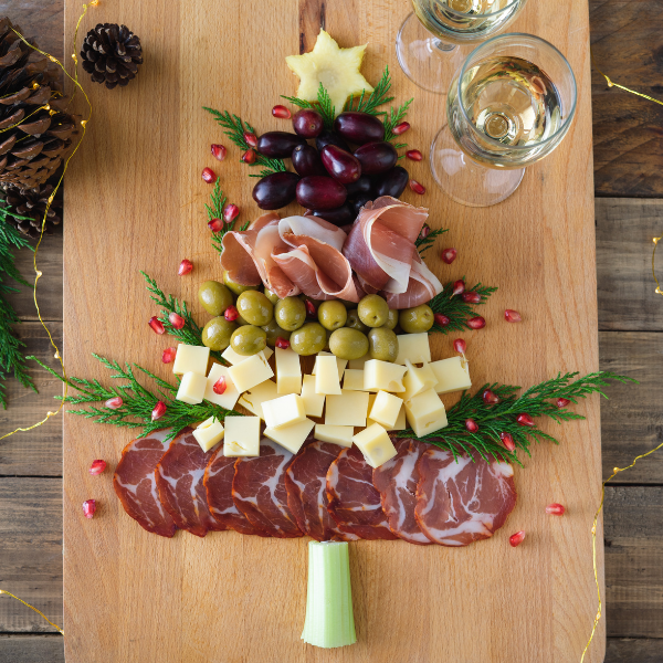 charcuterie christmas tree