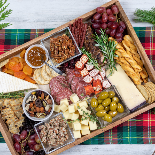 christmas charcuterie board