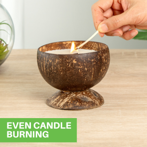 EVEN CANDLE BURNING