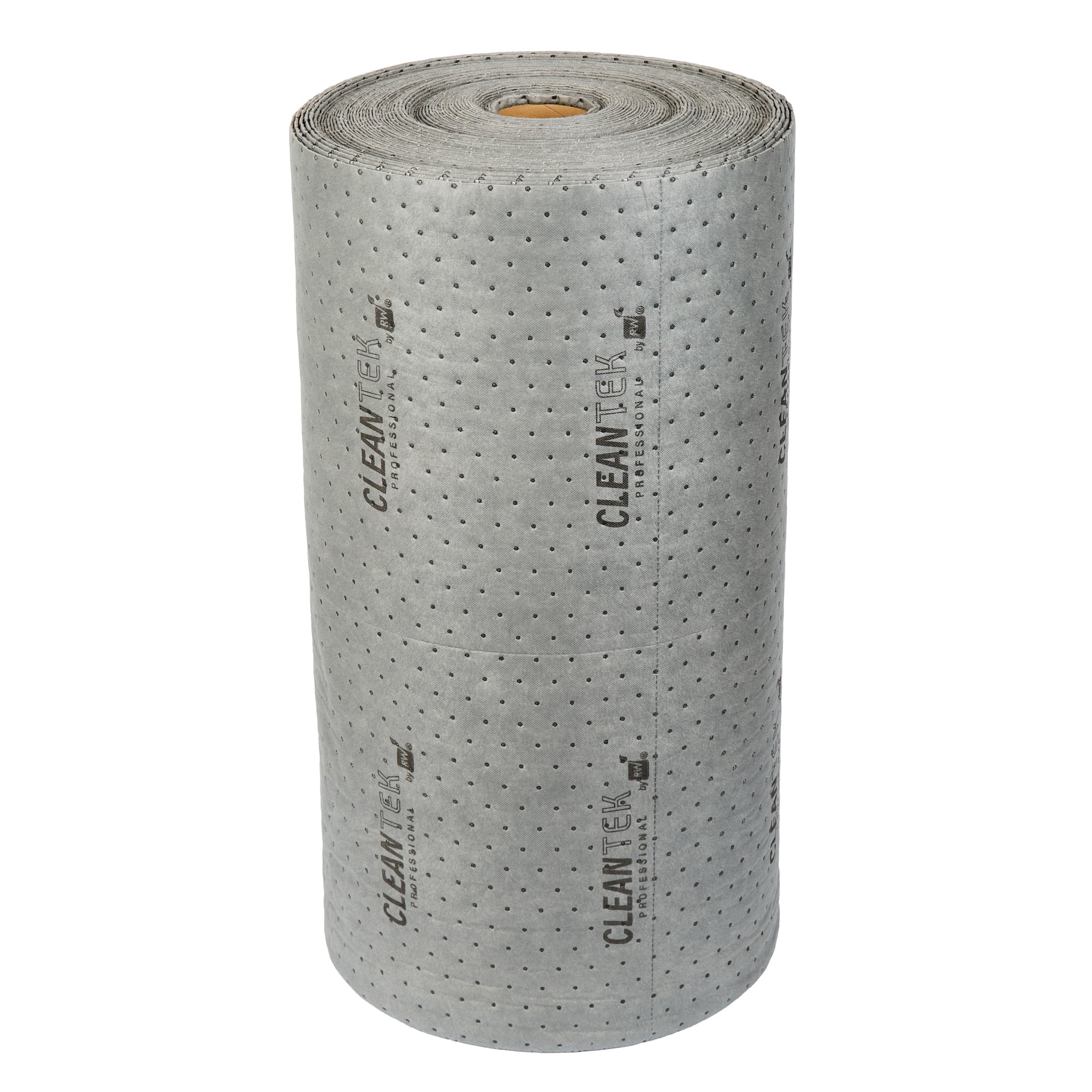 Clean Tek Professional Gray Universal Sorbent Roll - Medium Weight, Perforated - 150' x 30" - 1 count box