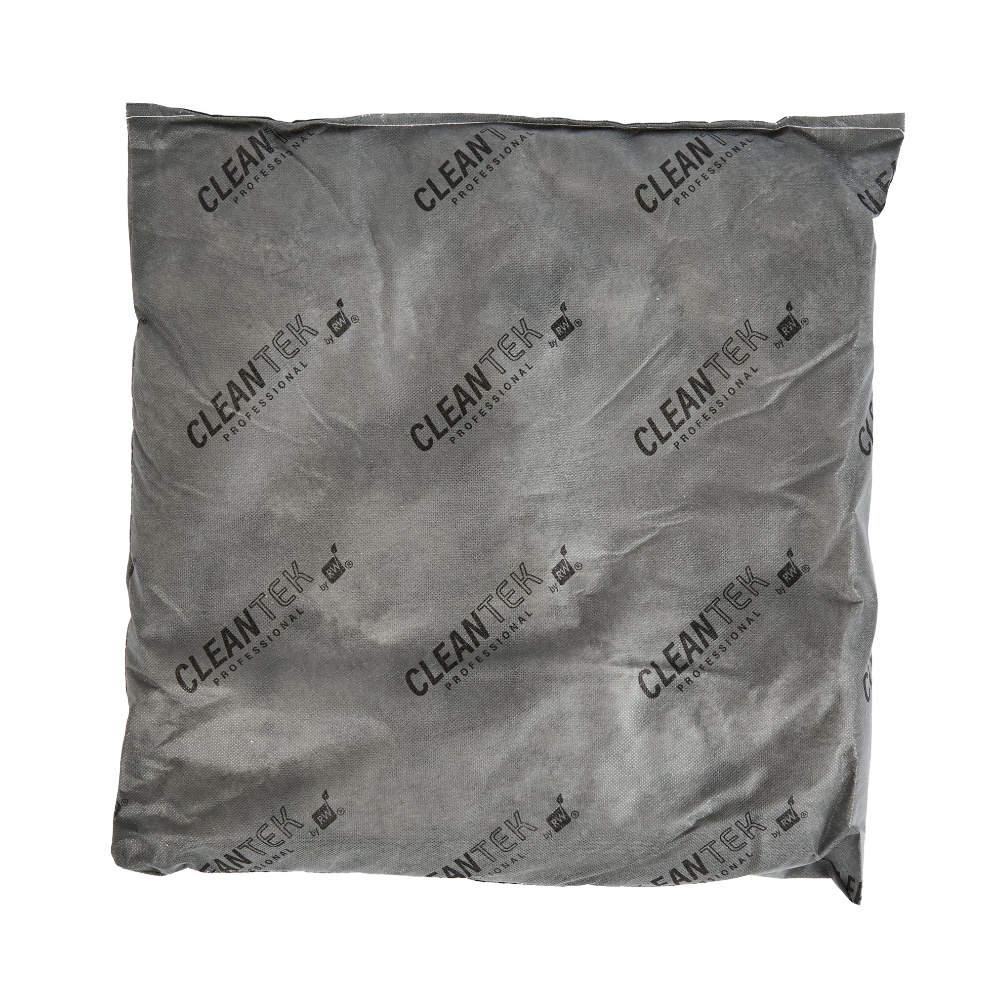 Clean Tek Professional Gray Universal Sorbent Pillow - 18" x 18" - 10 count box