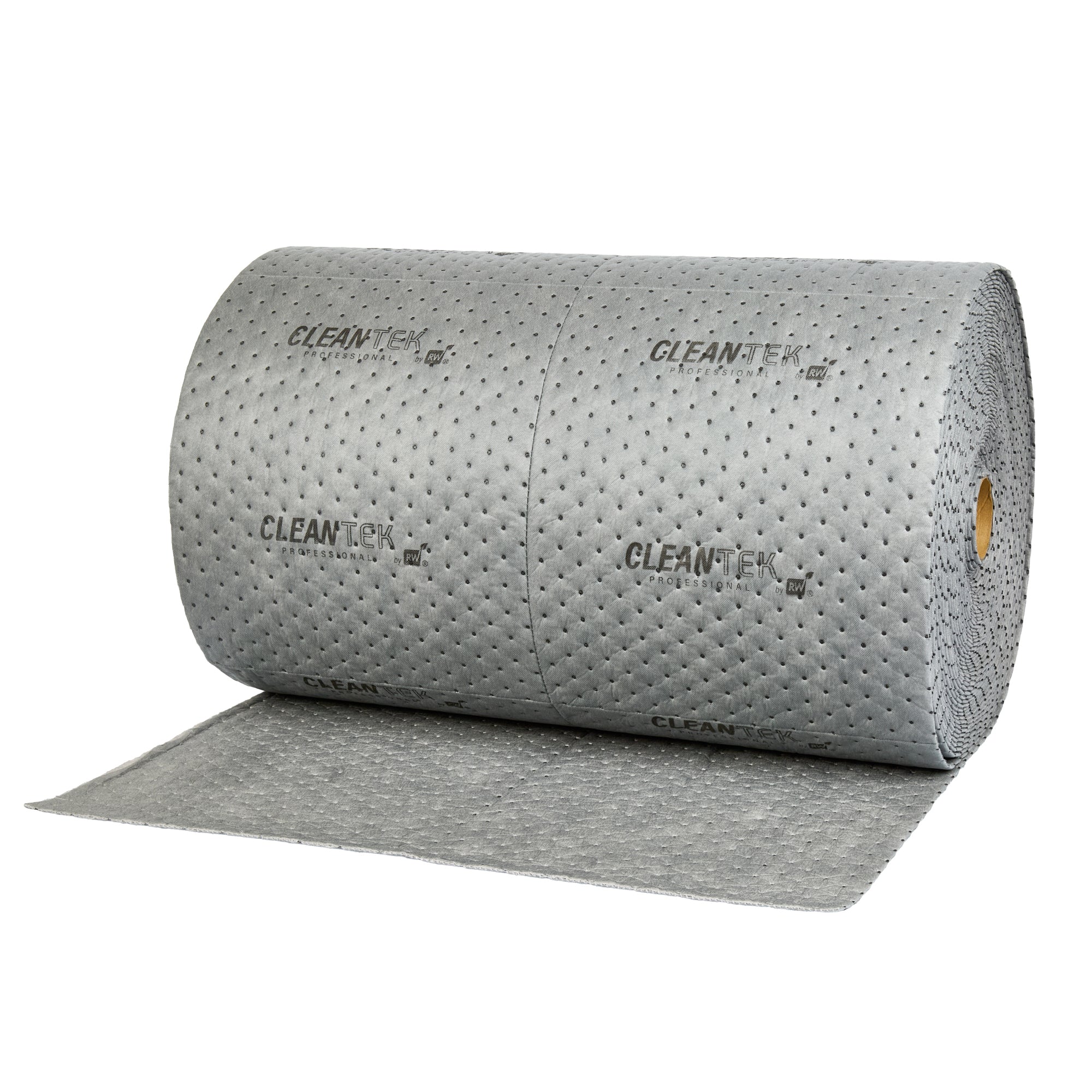 Clean Tek Professional Gray Universal Sorbent Roll - Extra Duty, Perforated - 150' x 30" - 1 count box