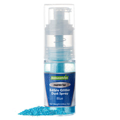 Pastry Tek 5g Blue Edible Glitter Dust Spray - 1 count box