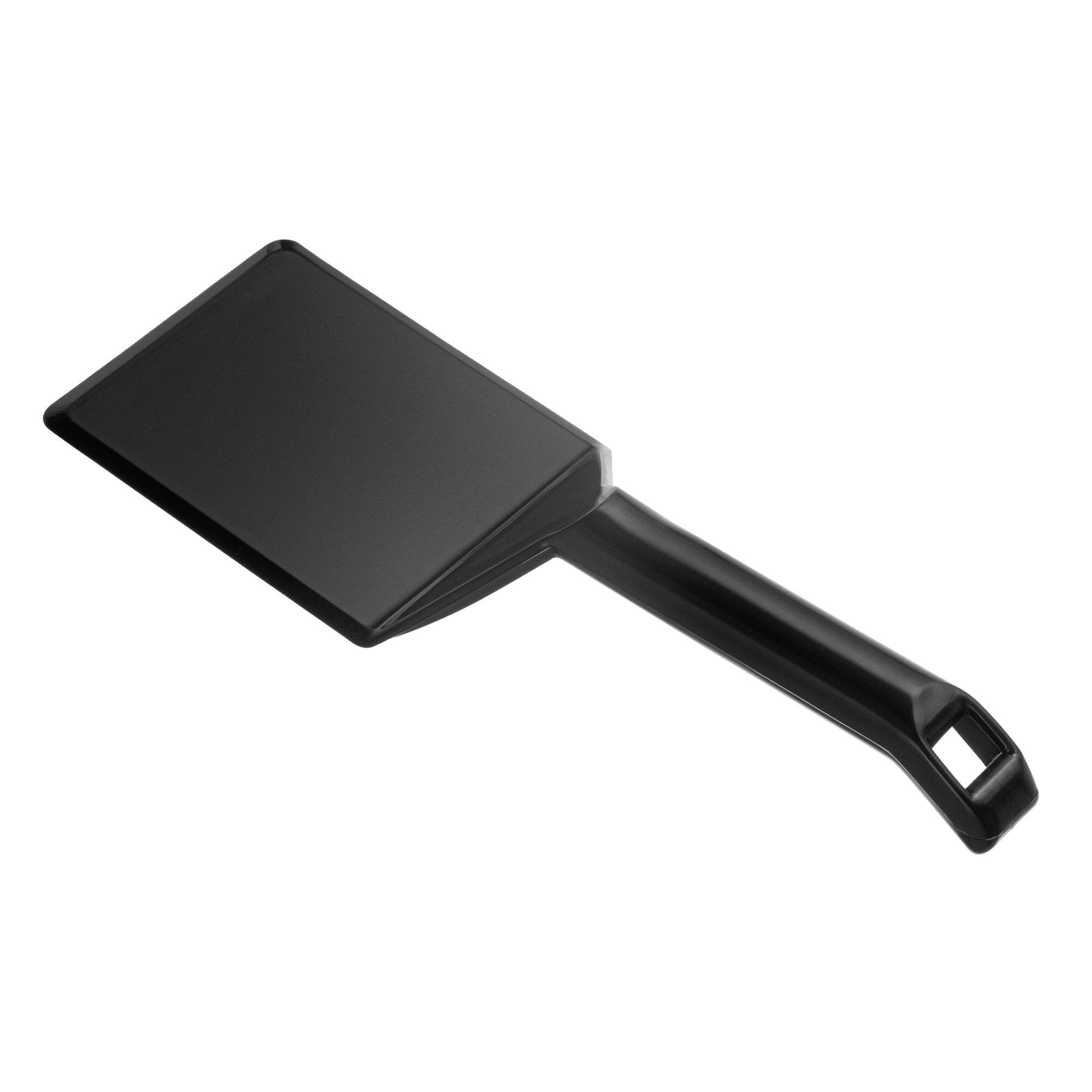 Cater Tek Black Plastic Serving Spatula - Recyclable - 10" - 100 count box