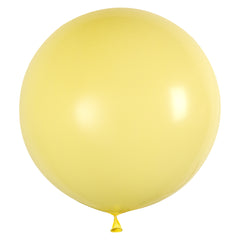 Balloonify Pastel Yellow Latex Balloon - 36