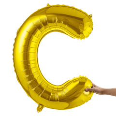 Balloonify Gold Mylar Letter C Balloon - 40