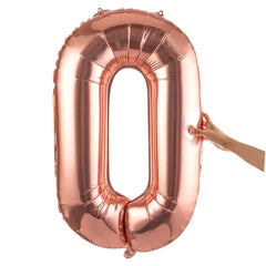 Balloonify Rose Gold Mylar Letter O Balloon - 40