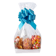 Bag Tek Clear Plastic Gift Basket Bag - Gusseted - 8