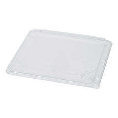 Bento Tek Rectangle Clear Plastic Lid - Fits 15 oz Bento Box - 50 count box