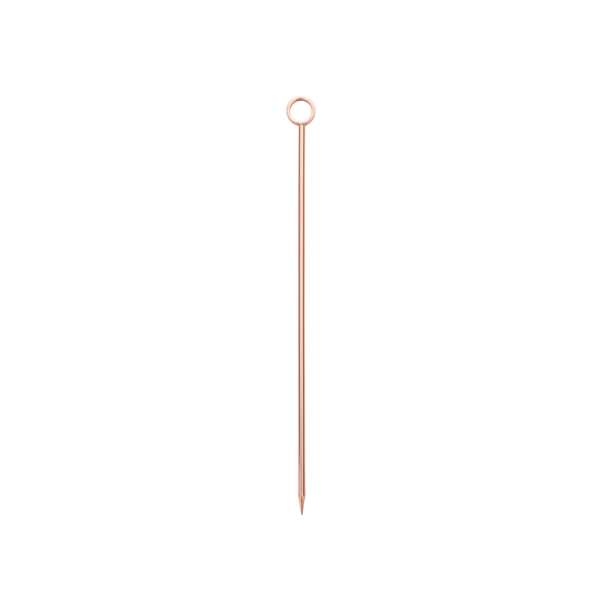 Bar Lux Copper Stainless Steel Cocktail Pick - 4 1/2" - 10 count box