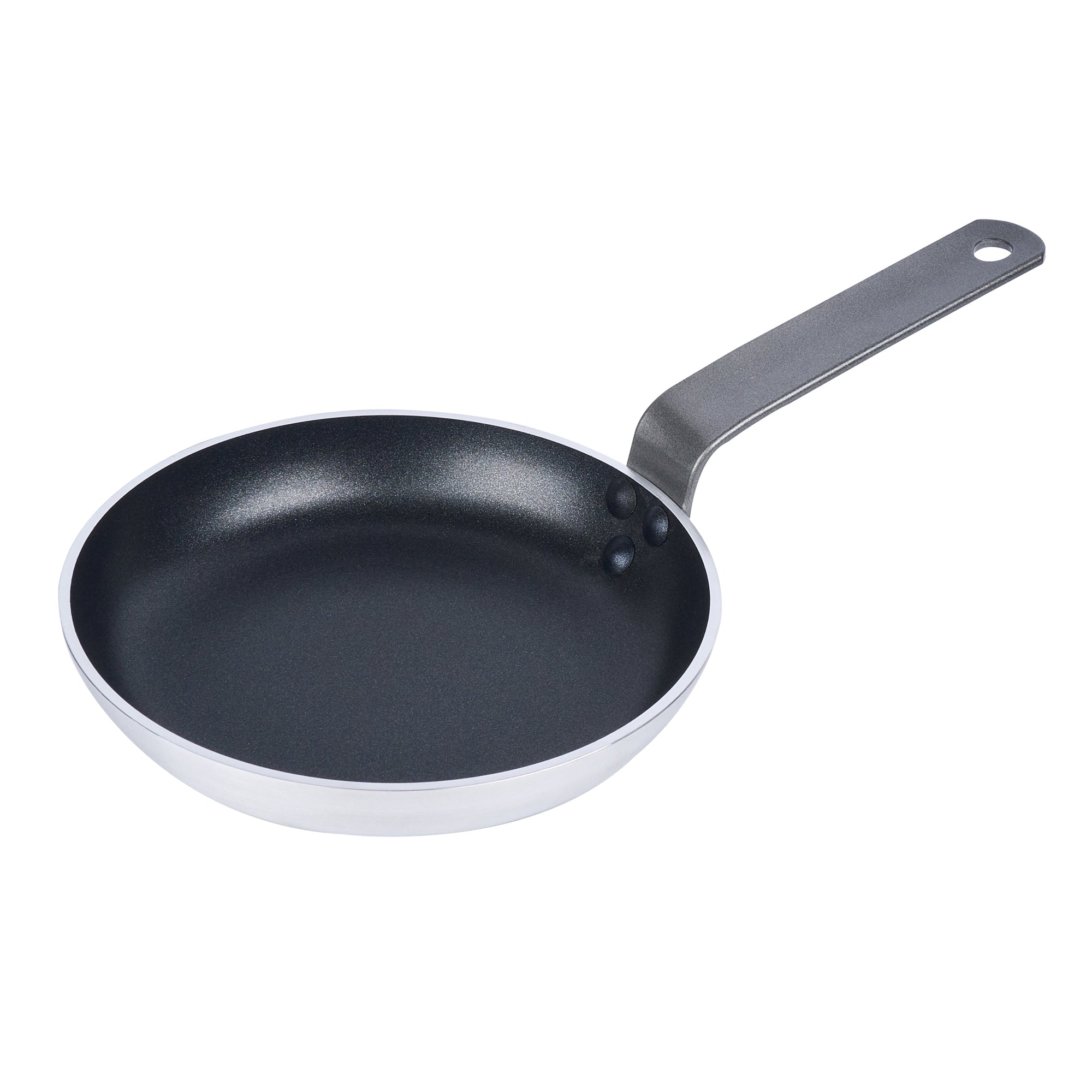 Met Lux Aluminum 8" Fry Pan - Non-Stick, Induction Ready, Heavy Duty - 6 count box