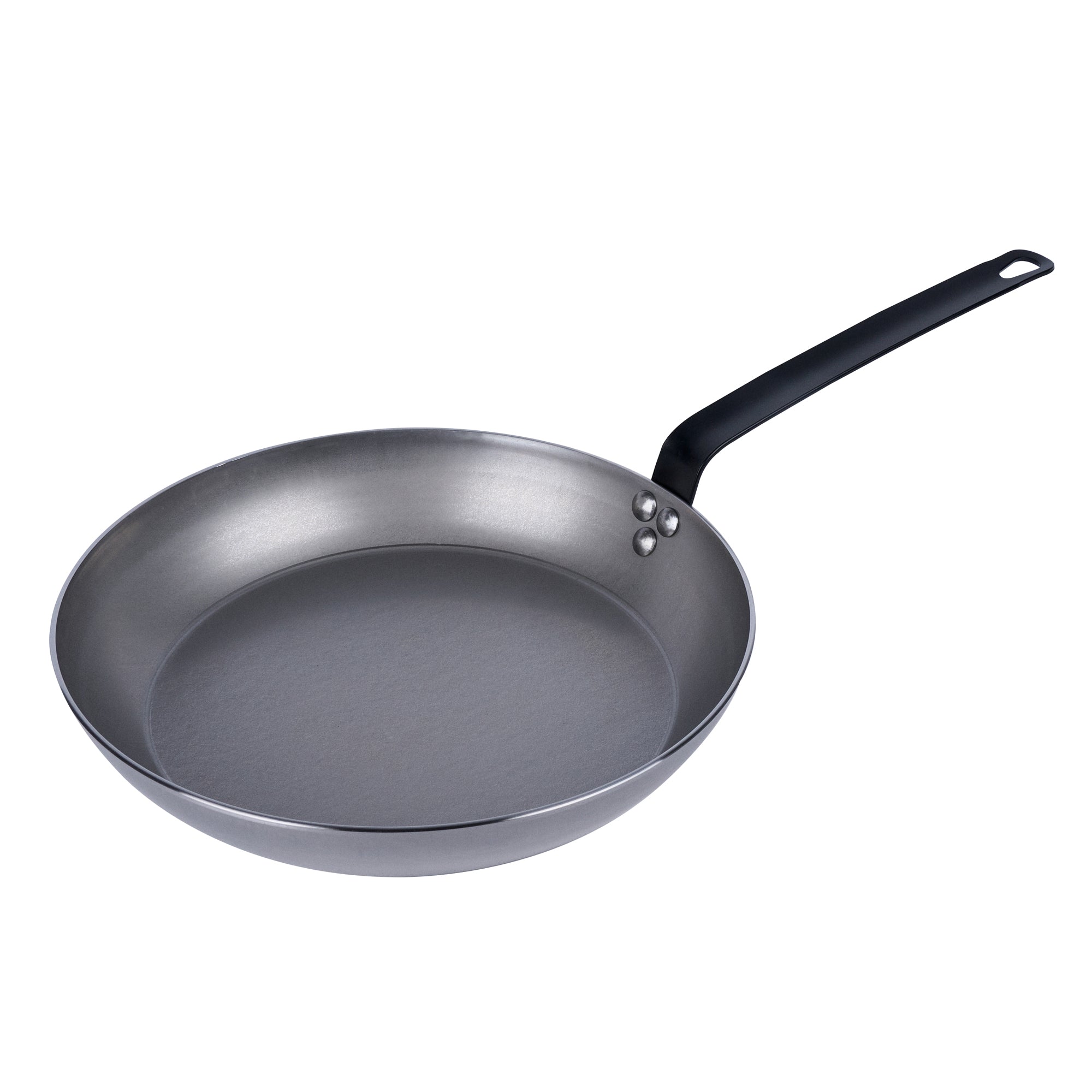 Met Lux Carbon Steel 13" Fry Pan - 6 count box