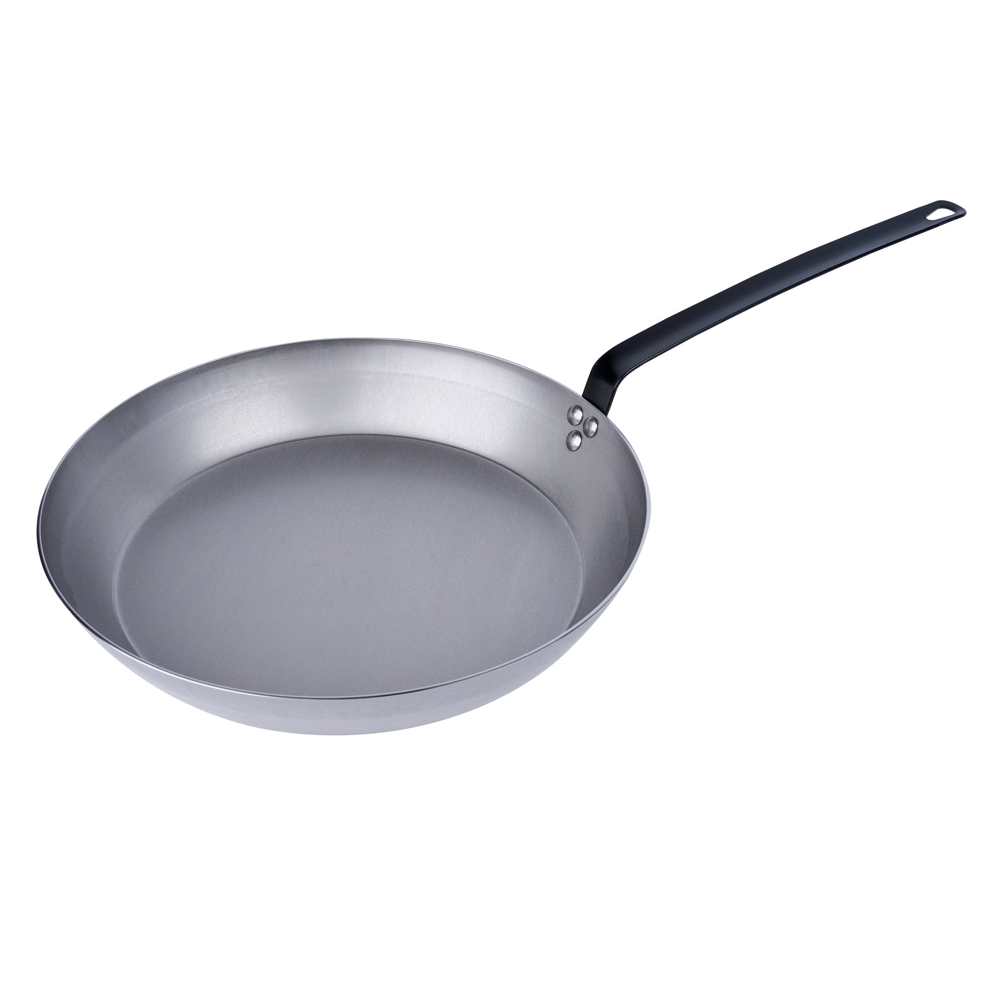 Met Lux Carbon Steel 16" Fry Pan - 6 count box