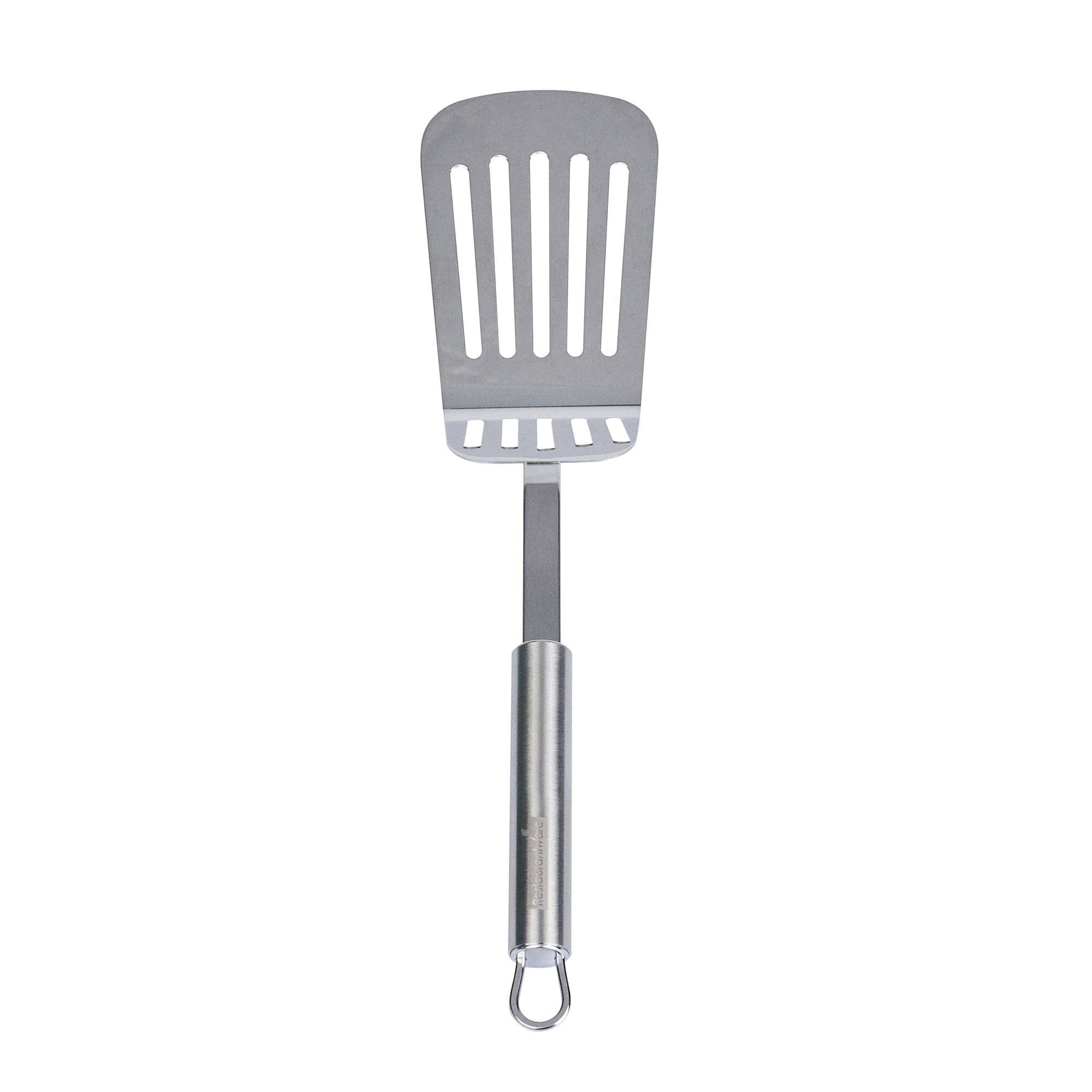 German Standard Stainless Steel Slotted Turner / Spatula - 12 1/2'' - 1 count box