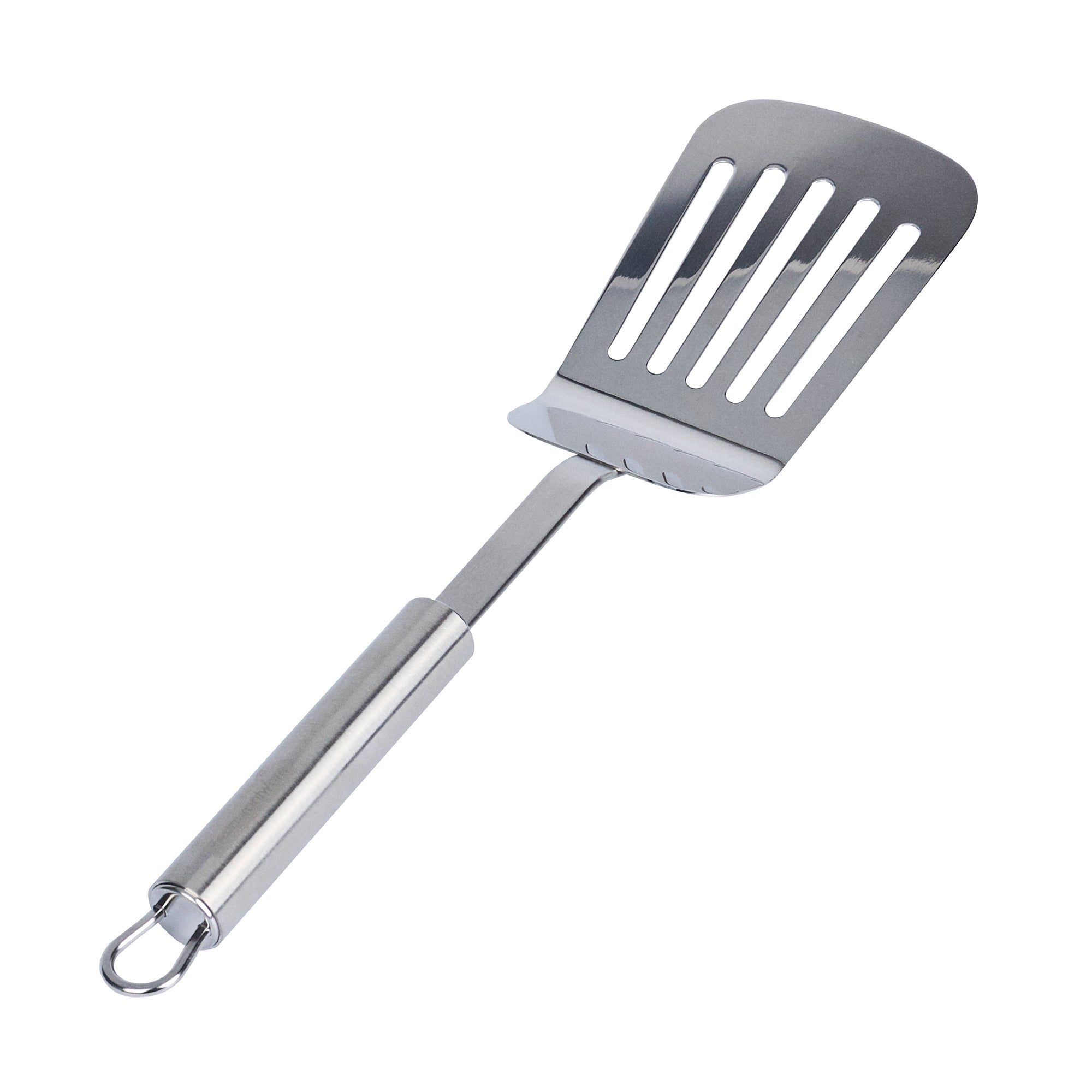 German Standard Stainless Steel Slotted Turner / Spatula - 12 1/2'' - 1 count box