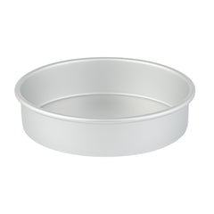 Met Lux Round Aluminum Straight-Sided Cake Pan - 8