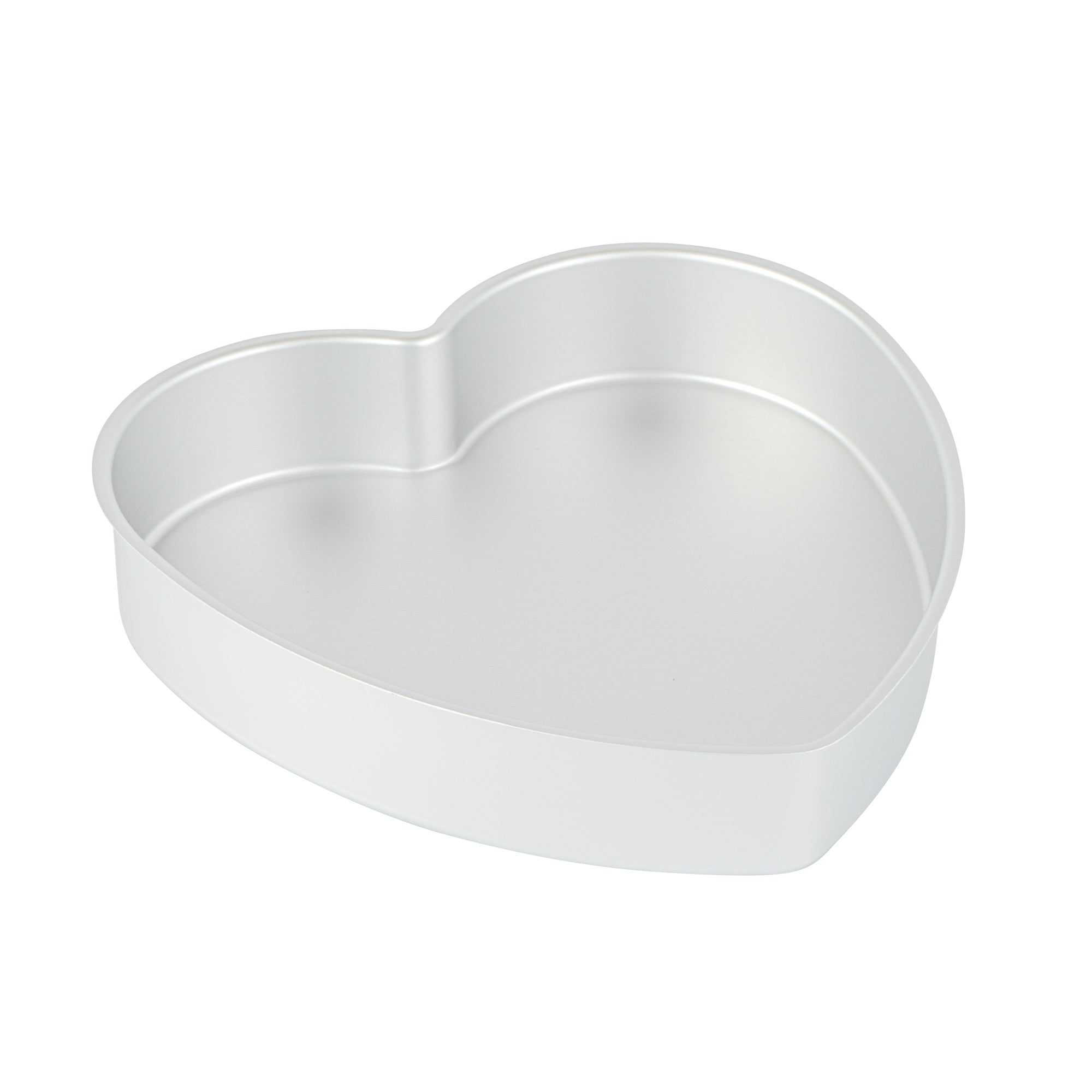 Met Lux Heart Aluminum Cake Pan - 10" x 10" x 2" - 12 count box