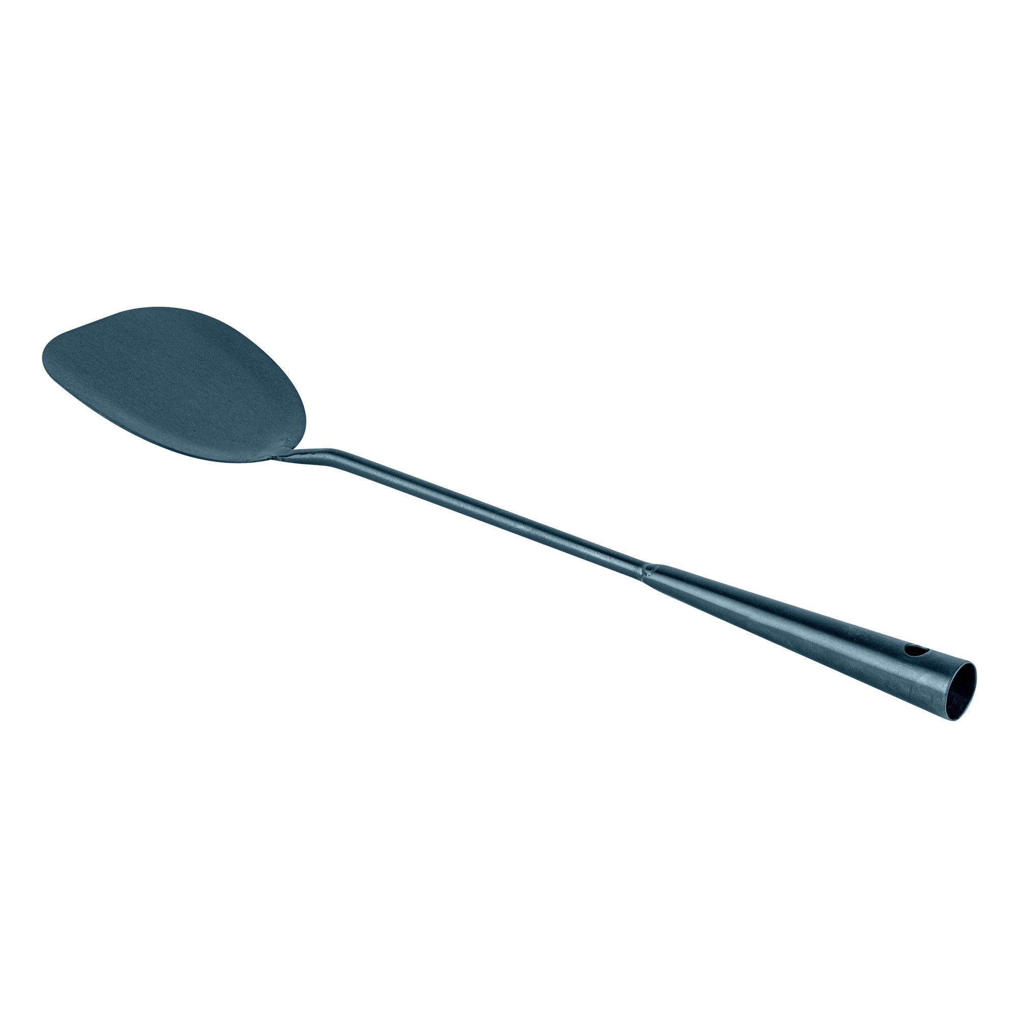 Motomori Blue Carbon Steel Wok Spatula - Pre-seasoned - 15 1/2'' - 10 count box