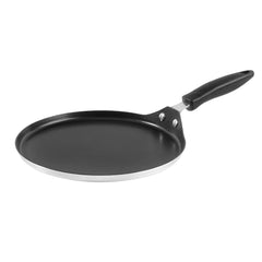 Met Lux Round Aluminum Griddle - Non-Stick, with Bakelite Handles - 10