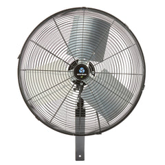 Wind Blade 3-Speed Oscillating Industrial Wall-Mount Fan - Tilt Head, 1/6 HP, 5,250 CFM - 20