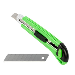 Handy Tek Green Snap Off Blade Knife - 6 3/4