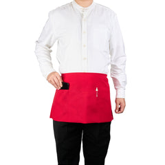 RW Base Red Standard Waist Apron - with 3 Pockets - 24