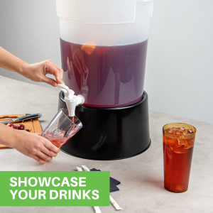 SHOWCASE YOUR DRINKS